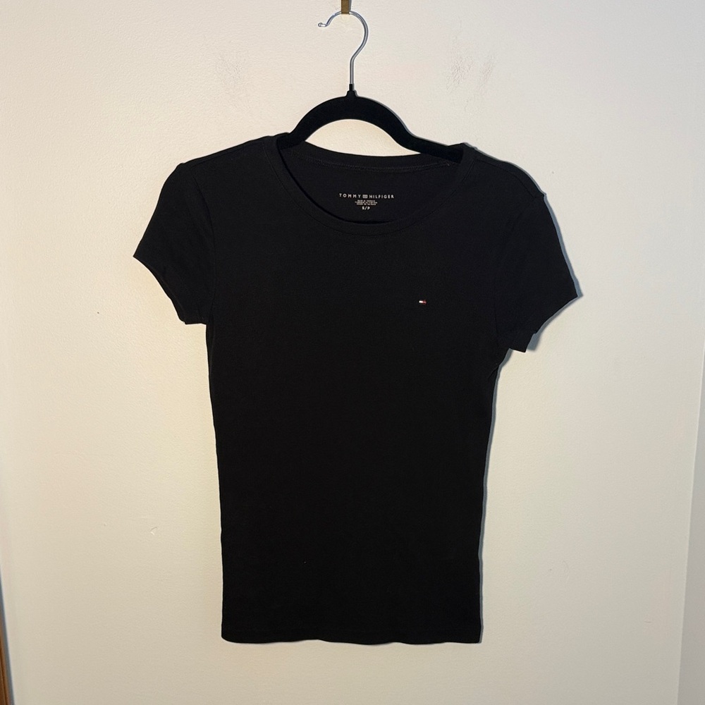 Tommy Hilfiger Women's Classic Black Tee